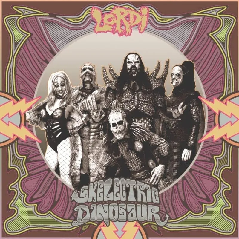 Lordi - Skelectric Dinosaur Album Cover