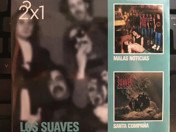 Los Suaves - Malas noticias + Santa Compaña Album Cover