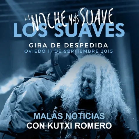 Los Suaves - Malas noticias (En directo) Album Cover