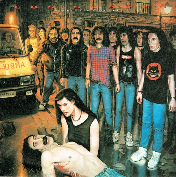 Los Suaves - Malas noticias Album Cover Artwork