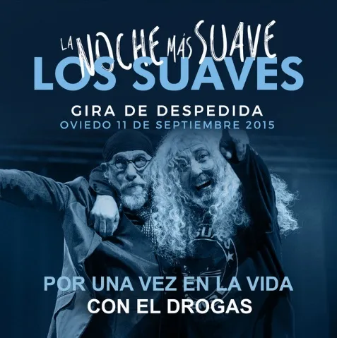 Los Suaves - Por una vez en la vida (En directo) Album Cover