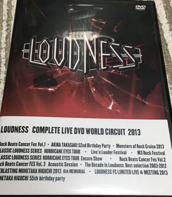 Loudness - Loudness Complete Live DVD World Circuit 2013 Album Cover