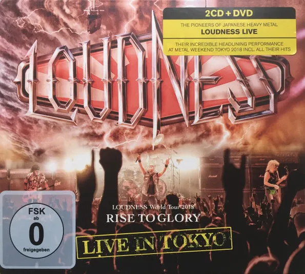 Loudness - Loudness World Tour 2018 - Rise to Glory - Live in Tokyo Album Cover