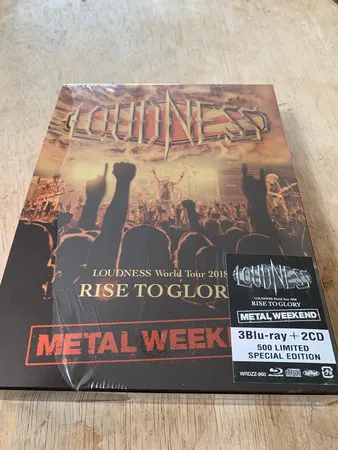 Loudness - Loudness World Tour 2018 - Rise to Glory - Metal Weekend Album Cover Artwork