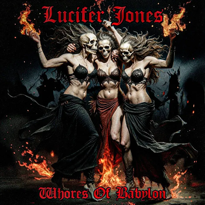 Lucifer Jones - Whores of Babylon Album Cover Artwork