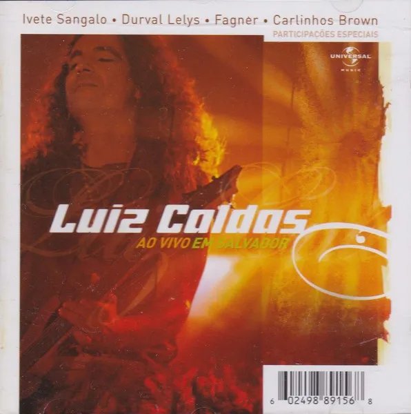 Luiz Caldas - Ao Vivo em Salvador Album Cover Artwork