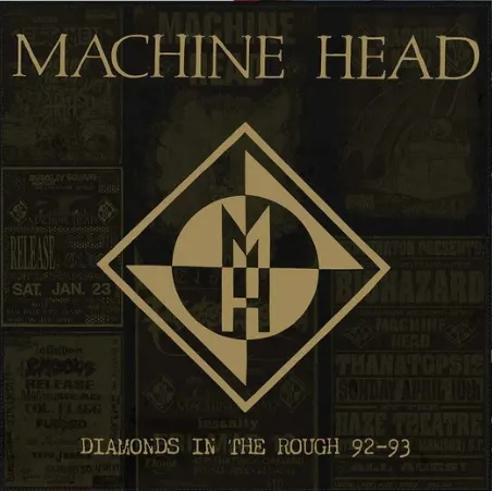 Machine Head - Diamonds in the Rough 92-93 Album Cover