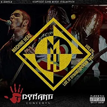 Machine Head - Live at Dynamo Open Air 1997 Album Cover