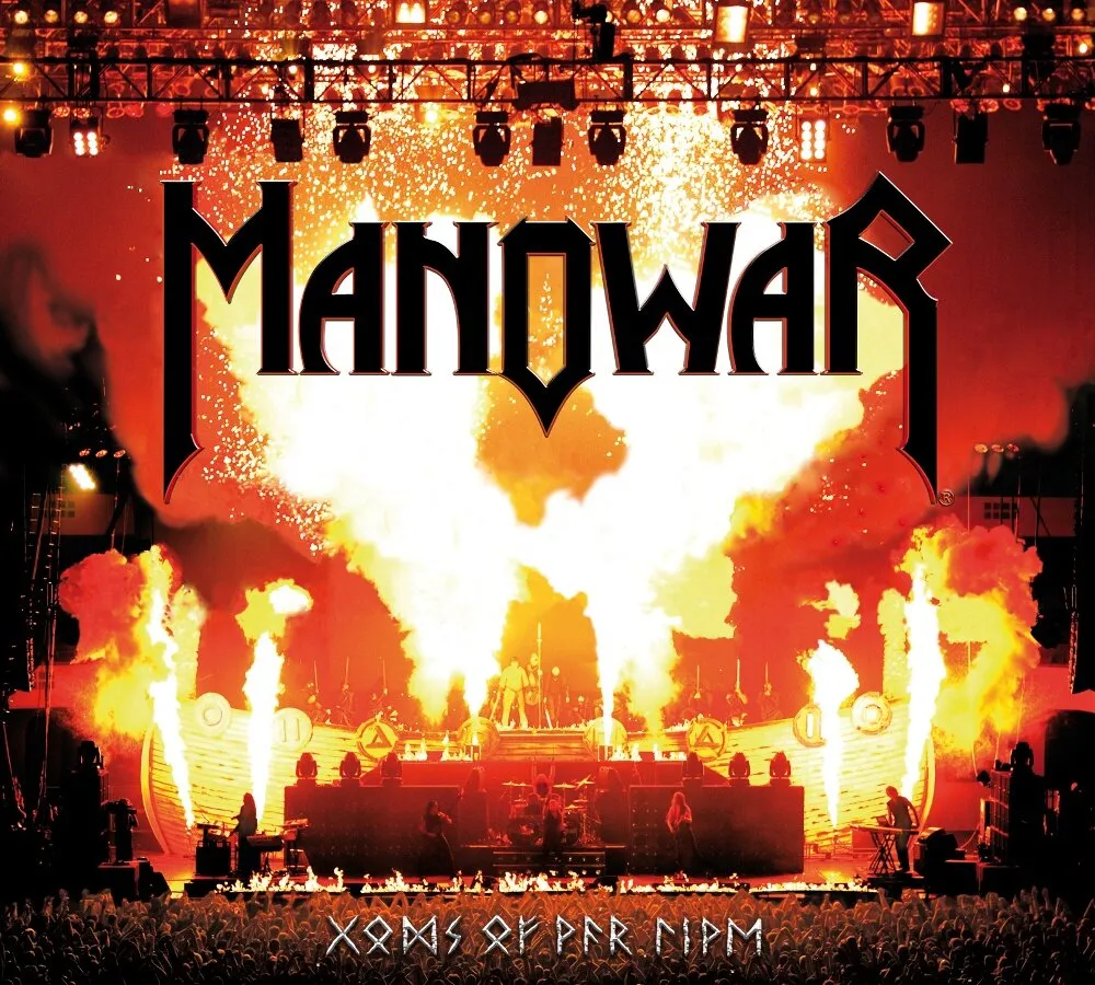 Manowar - Gods of War Live Album Cover