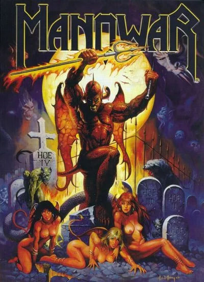 Manowar - Hell on Earth IV Album Cover