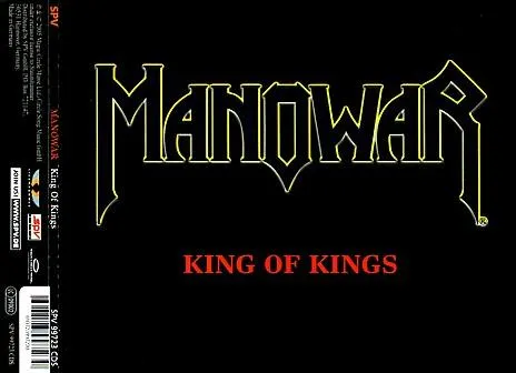 Manowar - King of Kings Album Cover
