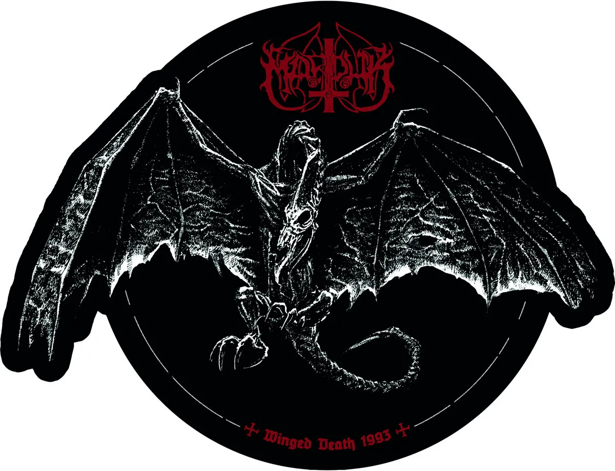 Marduk - Winged Death 1993 Album Cover