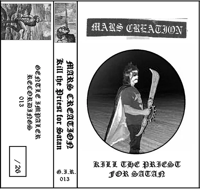 Mars Creation - Kill the Priest for Satan Album Cover Artwork