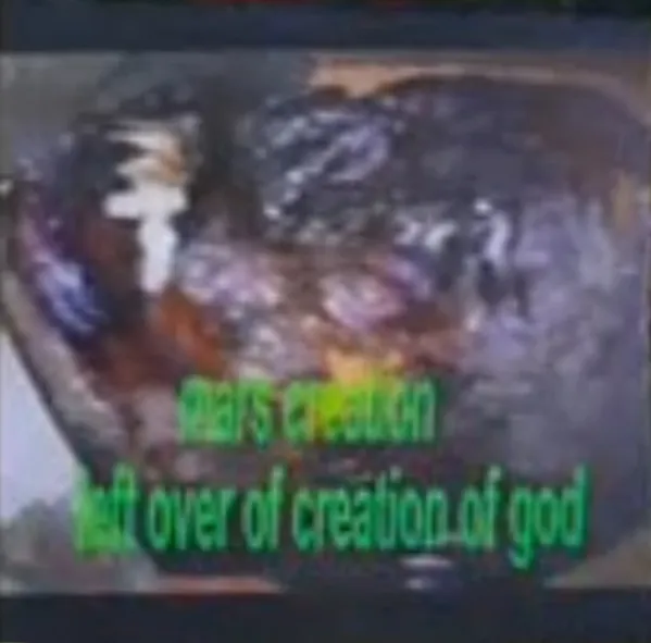 Mars Creation - Left Over the Creation of God Album Cover Artwork