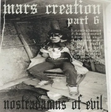 Mars Creation - Part 6 Nostradamus of Evil Album Cover Artwork