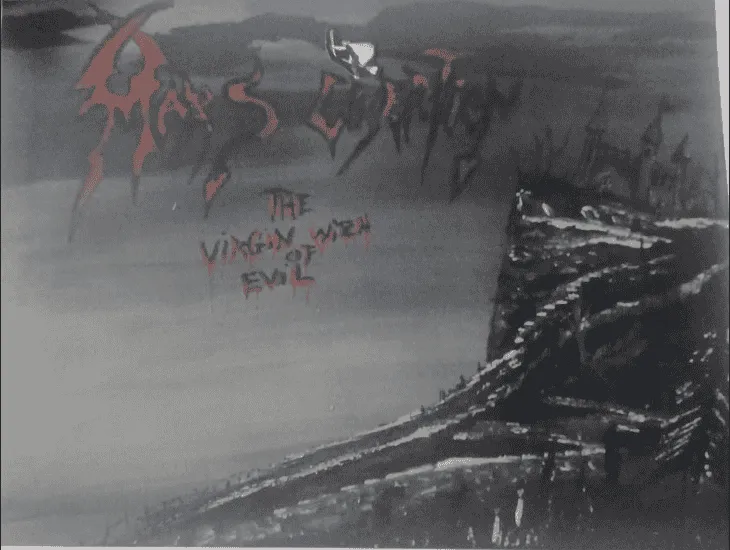 Mars Creation - The virgin with of evil Album Cover