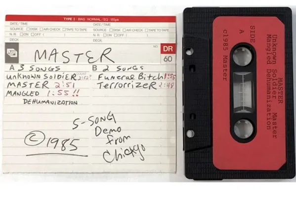 Master - 1985 Demo Album Cover Artwork