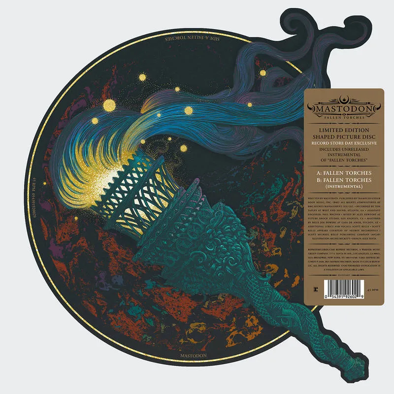 Mastodon - Fallen Torches Album Cover