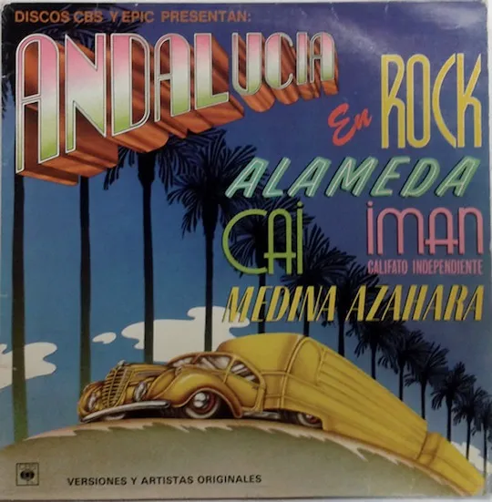 Medina Azahara - Andalucia en Rock Album Cover Artwork