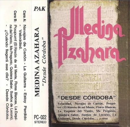 Medina Azahara - Desde Córdoba Album Cover Artwork