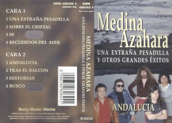 Medina Azahara - Una extraña pesadilla y otros grandes éxitos Album Cover Artwork
