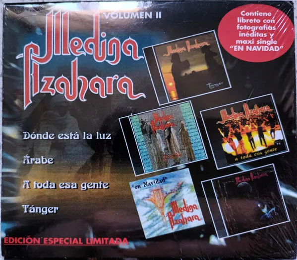 Medina Azahara - Volumen II - Edición especial limitada Album Cover Artwork