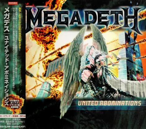 Megadeth - United Abominations Album Cover Artwork