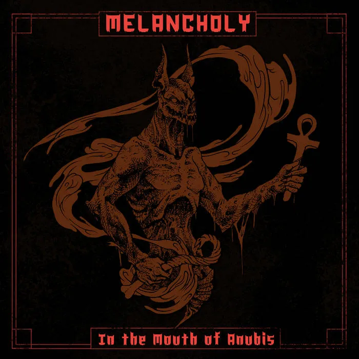 Melancholy - In the Mouth of Anubis Album Cover