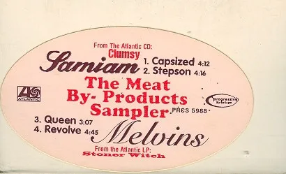 Melvins - The Meat By-Products Sampler Album Cover Artwork