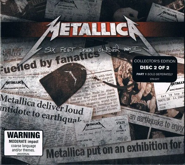 Six Feet Down Under Part II Album Cover