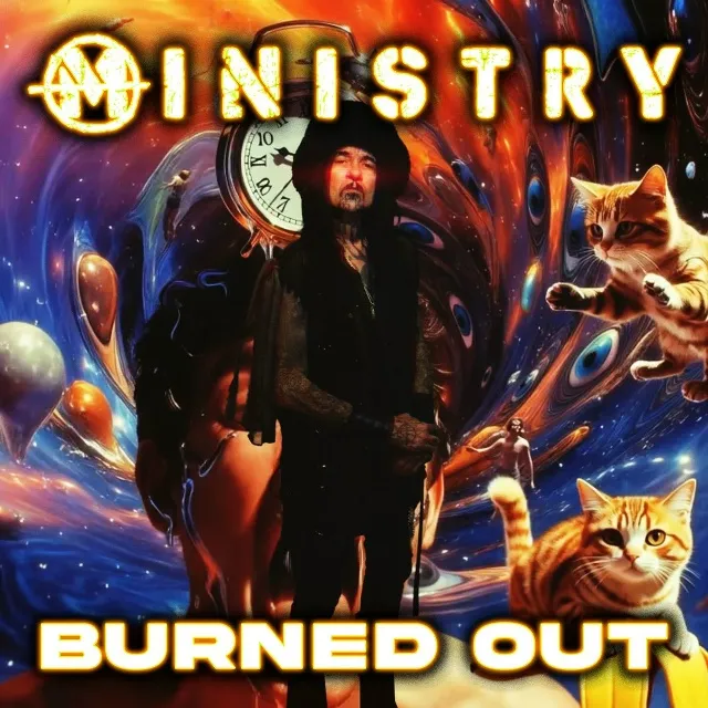 Ministry - Burned Out Album Cover