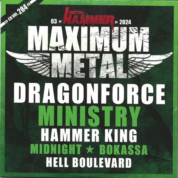 Ministry - Maximum Metal Vol. 284 Album Cover