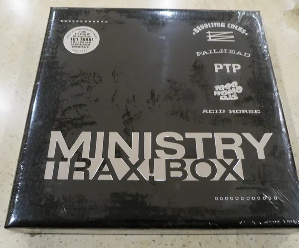 Ministry - Trax! Box Album Cover Artwork