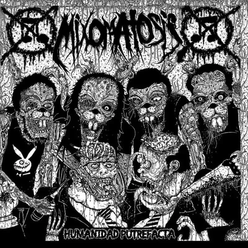Mixomatosis - Humanidad putrefacta Album Cover Artwork