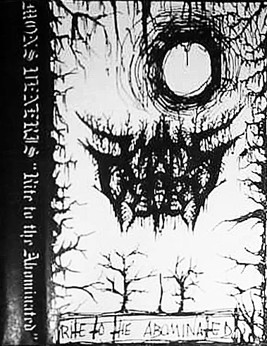 Mons Veneris - Rite to the Abominated Album Cover Artwork