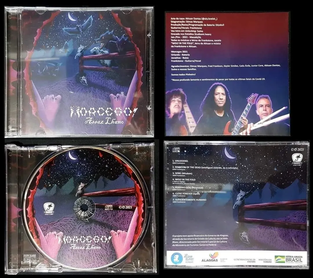 Morcegos - Assaz Lhano Album Cover
