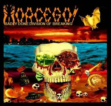 Morcegos - Badly Done Division of Breaking Album Cover Artwork