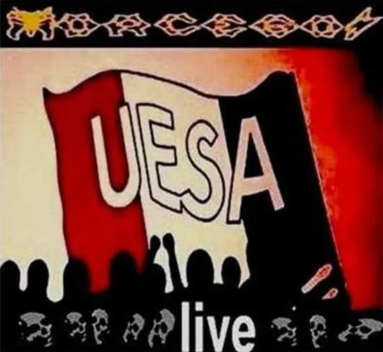 Morcegos - UESA Live Album Cover Artwork