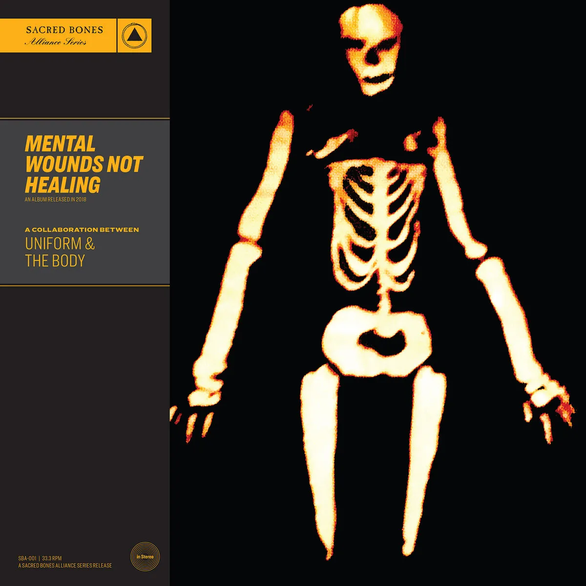 The Body - Mental Wounds Not Healing Album Cover