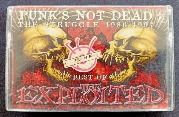 The Exploited - Punk's Not Dead. The Struggle 1986-1997 Album Cover