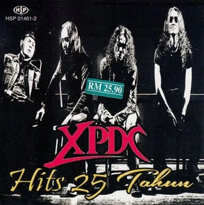 XPDC - Hits 25 Tahun Album Cover