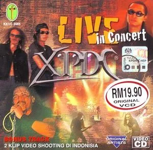 XPDC - Live in Concert Album Cover Artwork