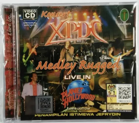 XPDC - Medley Rugged Live in Planet Hollywood Album Cover