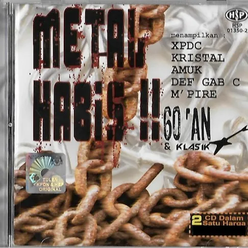 XPDC - Metal Habis !! - 60'an & Klasik Album Cover