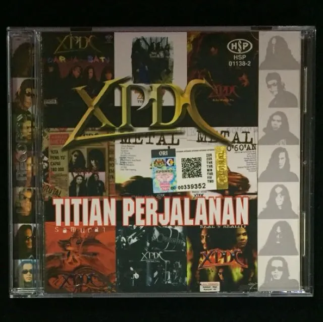 XPDC - Titian Perjalanan Album Cover Artwork