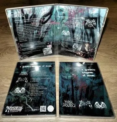 Zarach 'Baal' Tharagh - A Grimmer Kingdom of Doom Album Cover Artwork