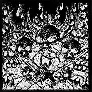 Zarach 'Baal' Tharagh - Demo 21 - A Nightmare Testimony Album Cover Artwork