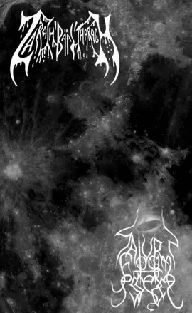 Zarach 'Baal' Tharagh - Old Moon Shining Album Cover Artwork