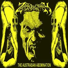 Zarach 'Baal' Tharagh - The Austrasian Abomination Album Cover Artwork