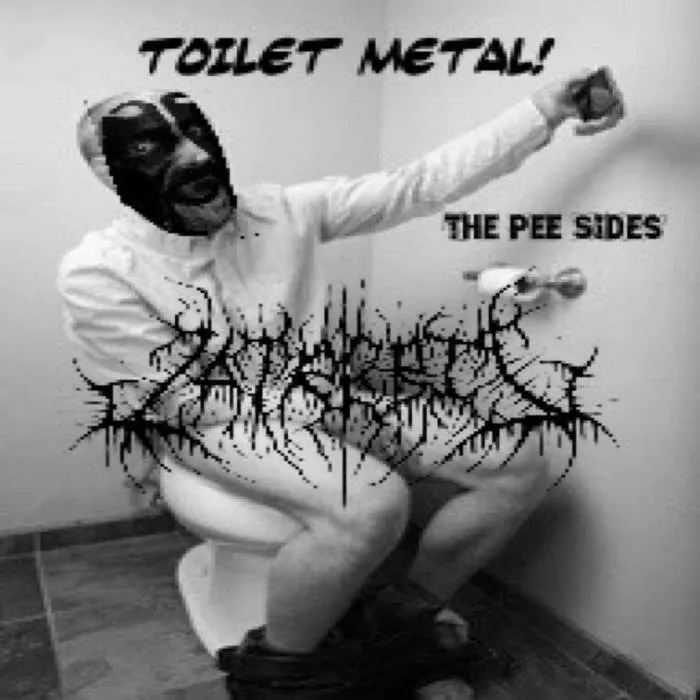 Zatrebil - Toilet Metal - The Pee Sides Album Cover Artwork